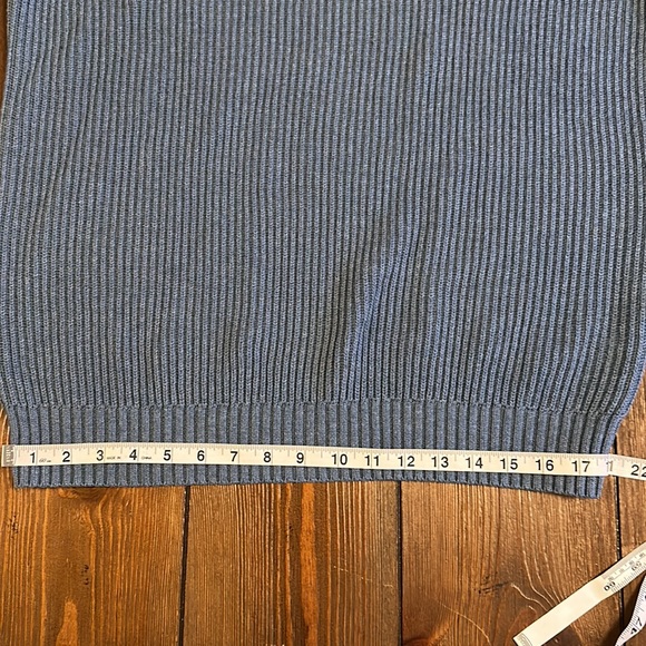 Timberland Blue Cotton Ribbed Sweater - Picture 6 of 10